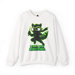 I Raccooned Ninja Crewneck
